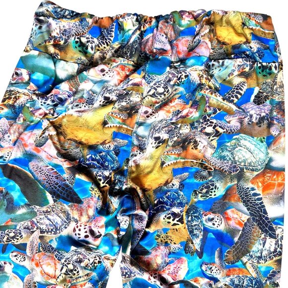 ArtSea Florida Keys Leggings XL Elastic Stretch High Waist Pants Beach Islands - Picture 7 of 12